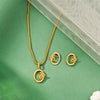 Golden Knot Gold Pendant Set