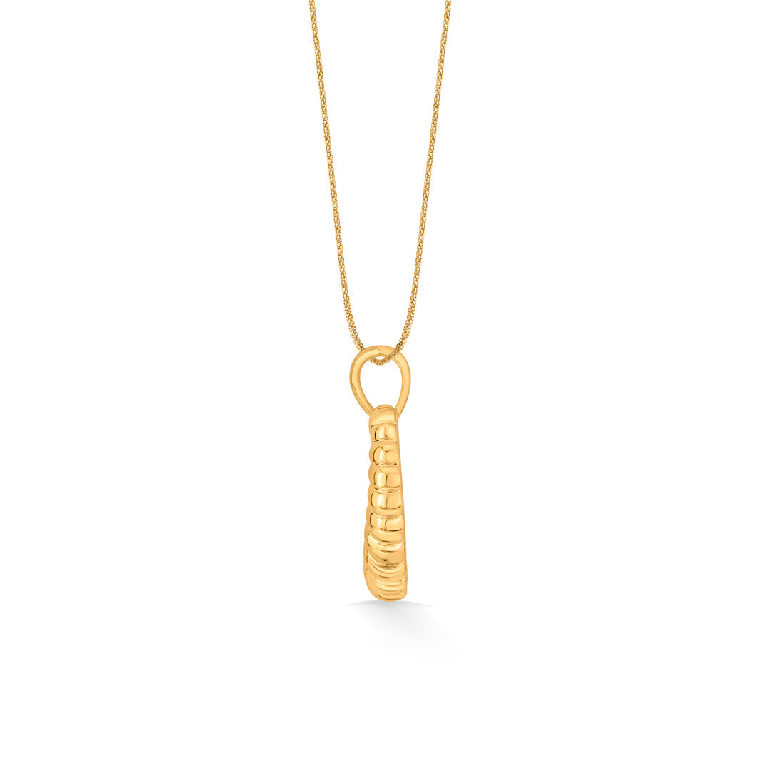 heartlume romance gold pendant set