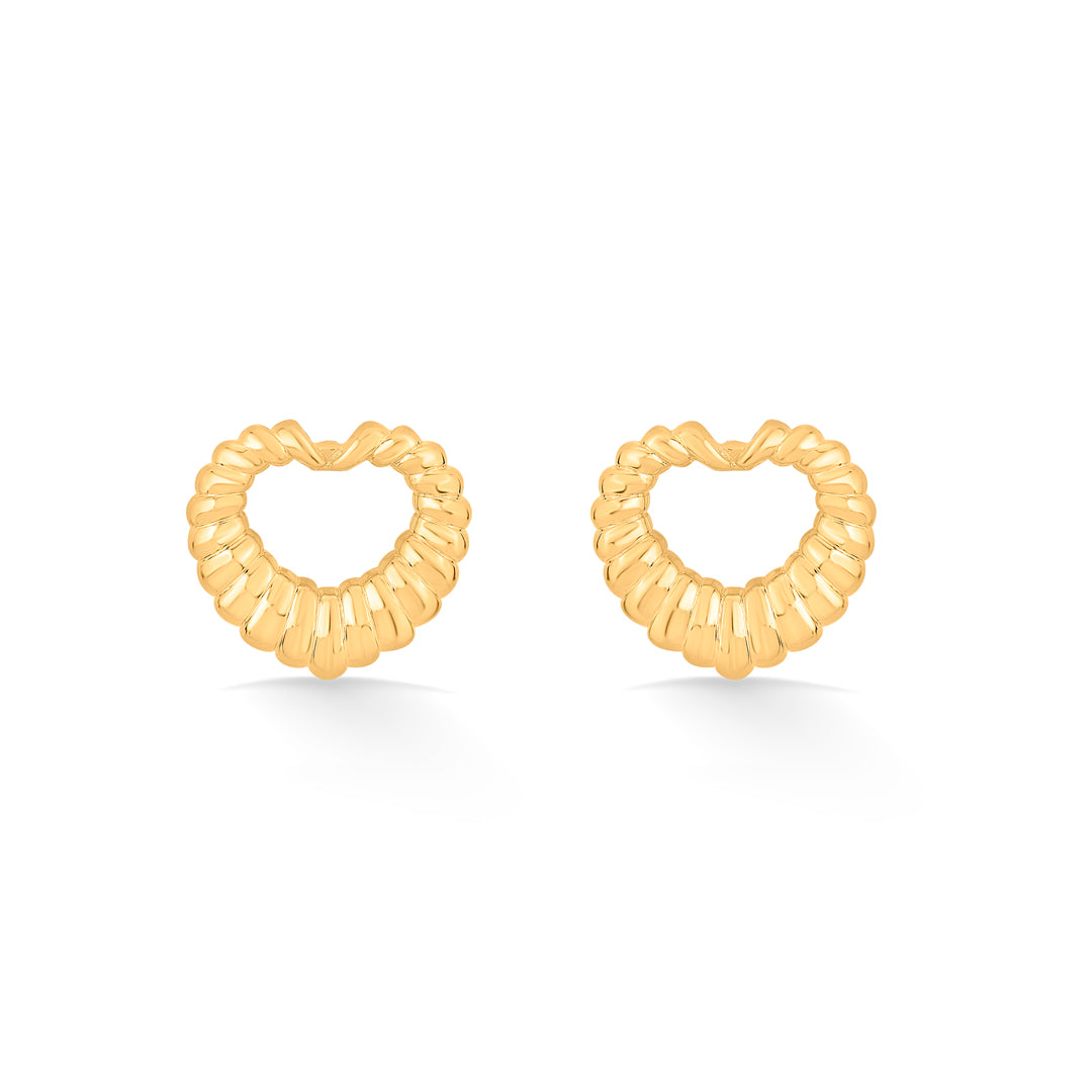 heartlume romance gold pendant set