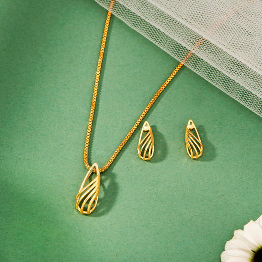 Lightfall Gold Pendant Set