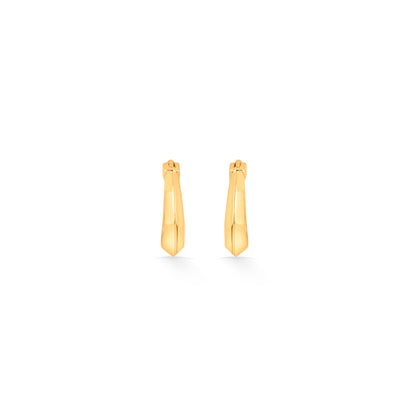 Orlisse Charm Hoops & Huggies Gold Earring