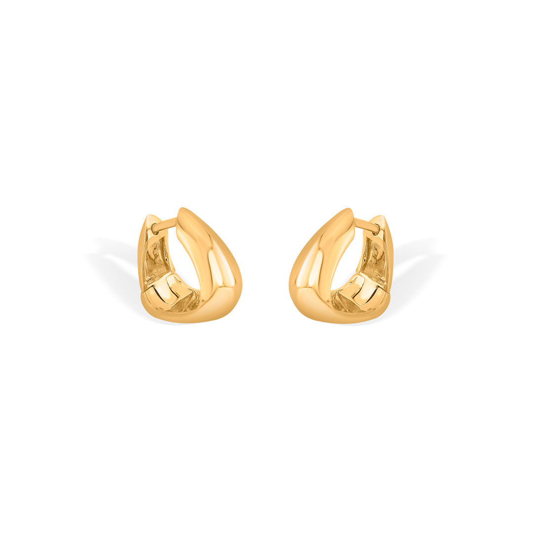 cirvara loop hoops & huggies gold earring