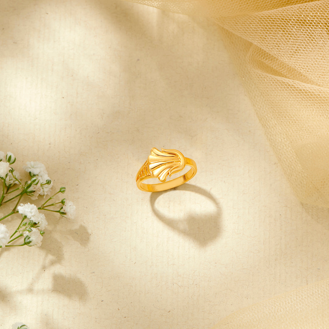 Pine Grove Gold Fashion Ring For Women
