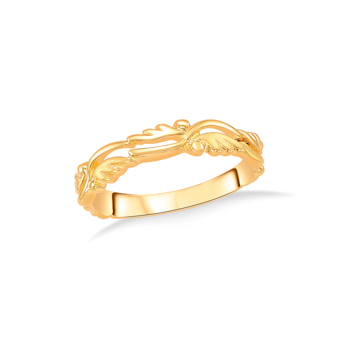 oak haven gold casual ring for women