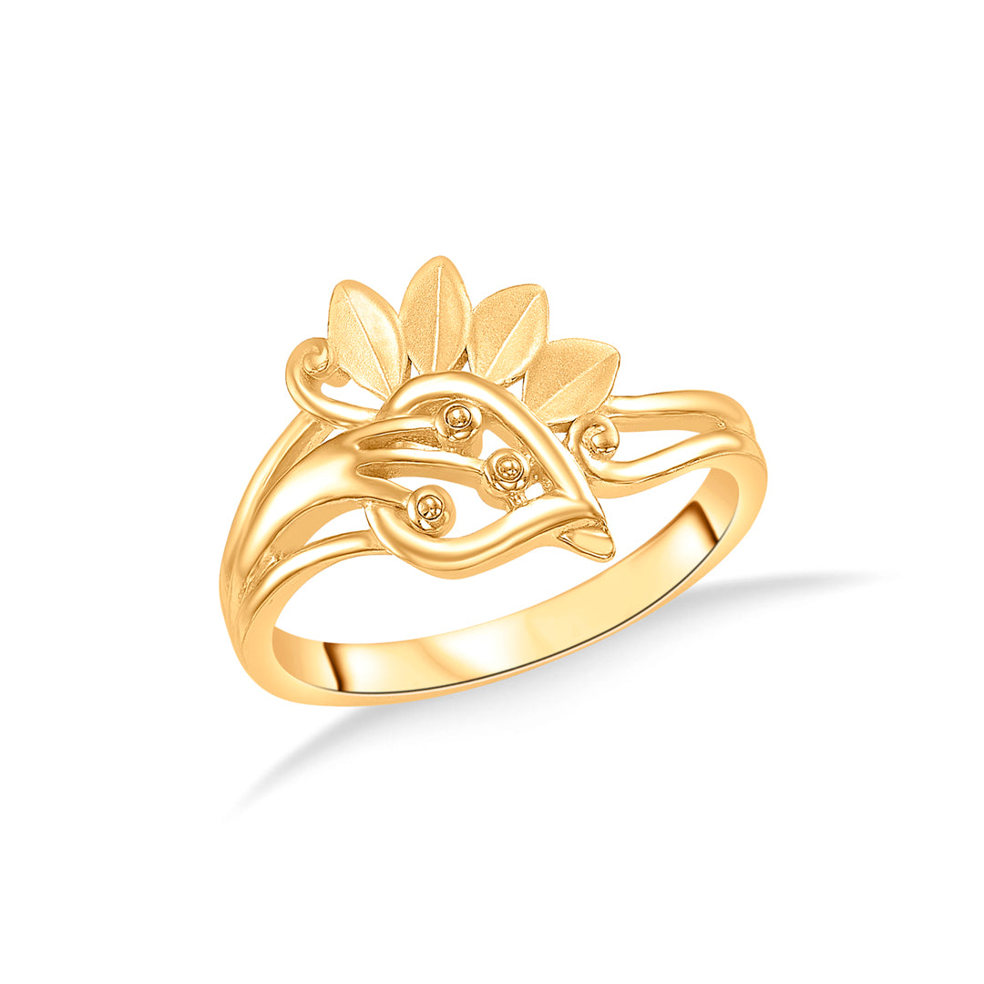 Forest Twilight Gold Casual Ring For Women