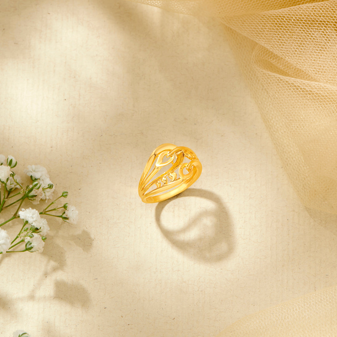 Everlasting Gold Fashion Ring For Women