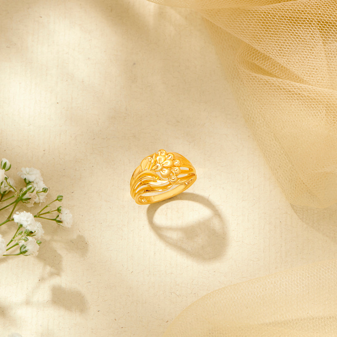 Willow Wander Gold Fashion Ring For Women