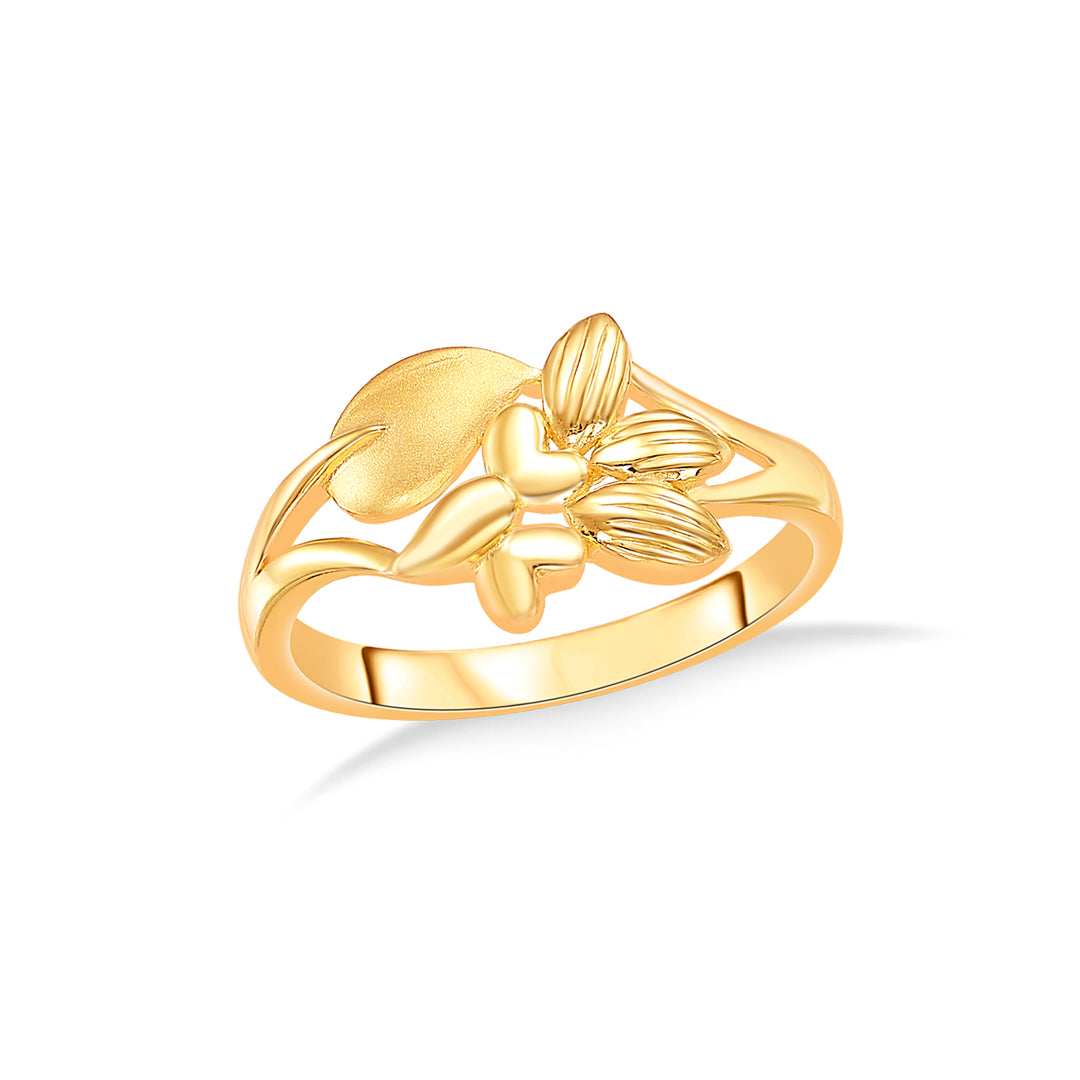 nature's embrace gold casual ring for women