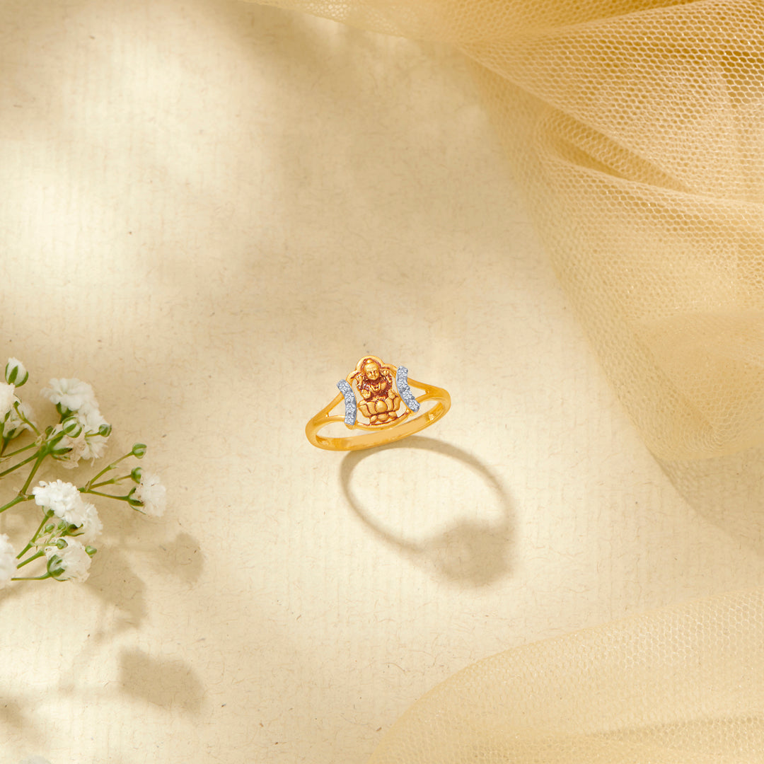 Prestige Gold Traditional Ring For Women