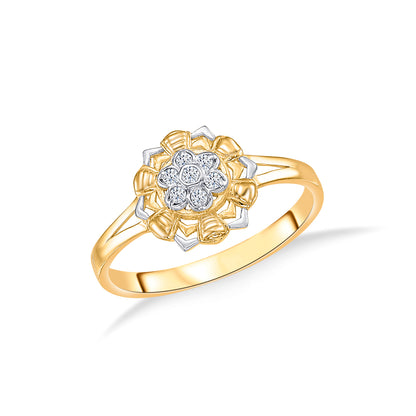 Peridot Gold Casual Ring For Women