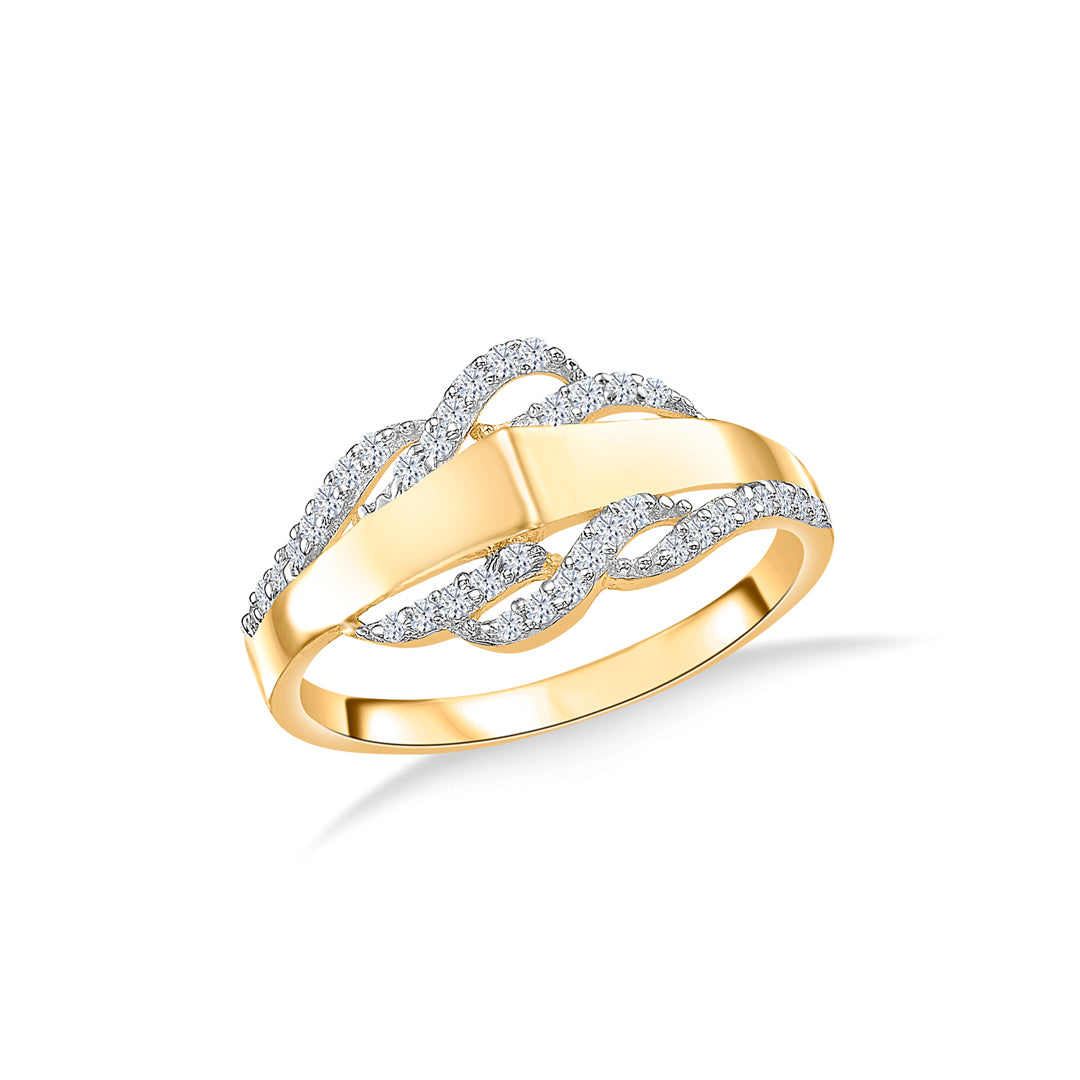 harmony gold fashion ring for women