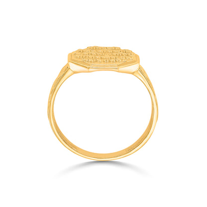 Swarajya Mudra Gold Men's Ring