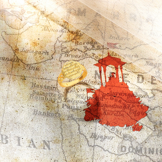 Swarajya Mudra Gold Men's Ring