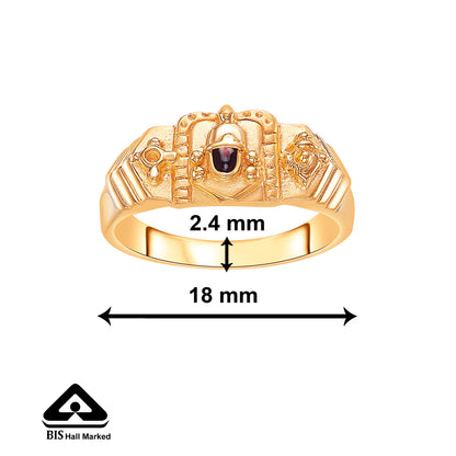 Govinda Glow Gold Men's Ring