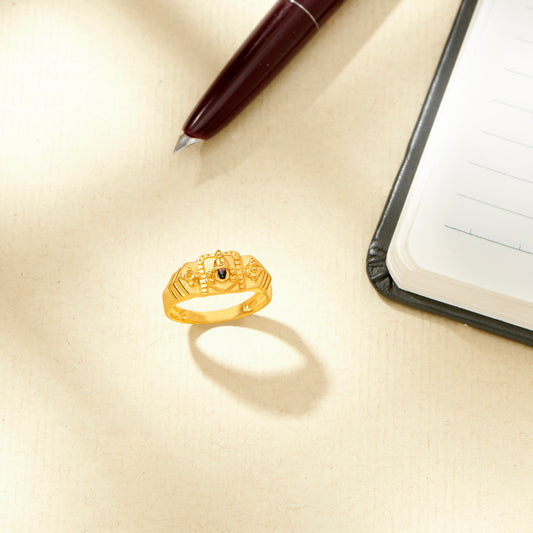 Govinda Glow Gold Men's Ring