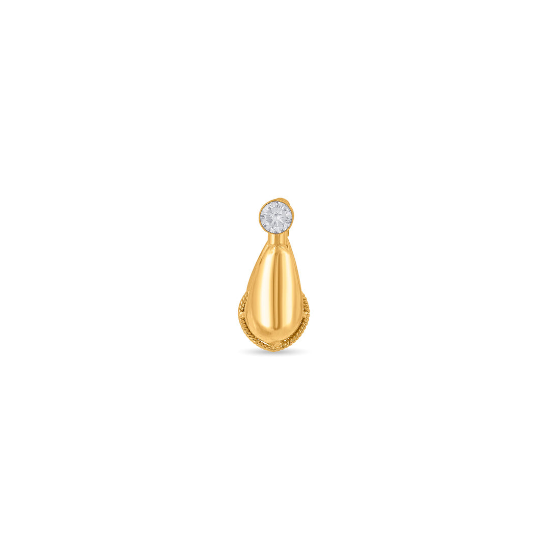 Tejasvi Bali Gold Earrings For Men