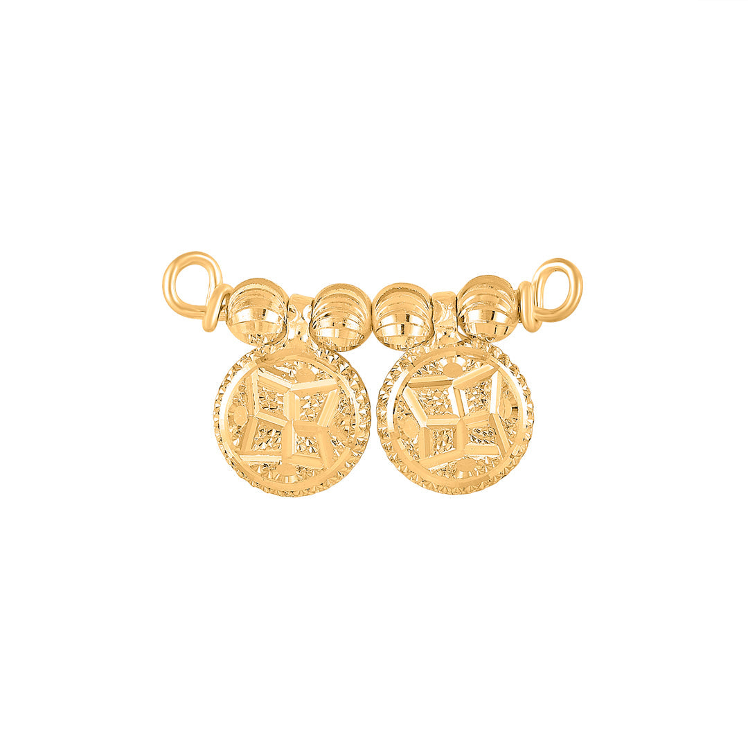 Pratika Watimani Gold Mangalsutra Pendant