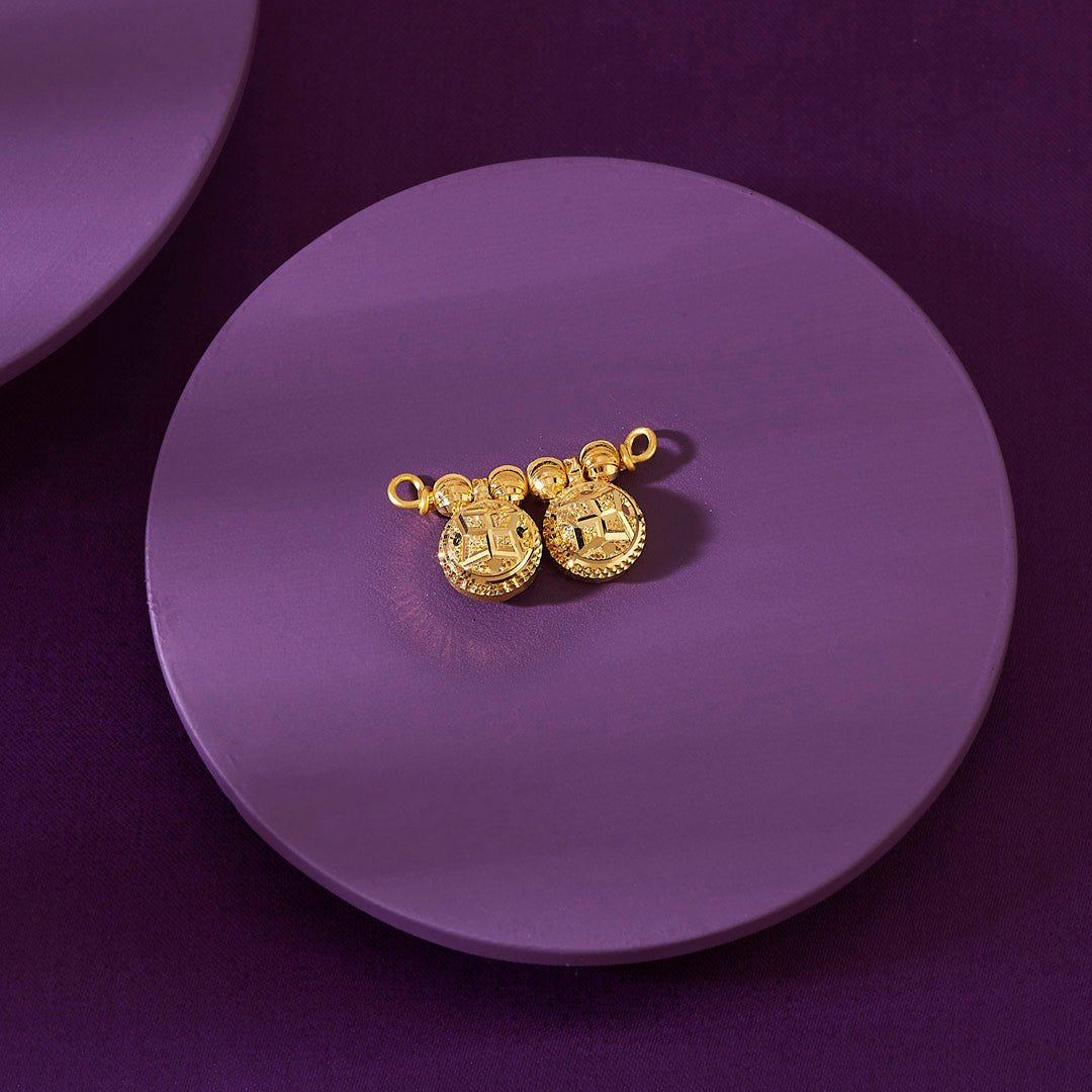 Pratika Watimani Gold Mangalsutra Pendant