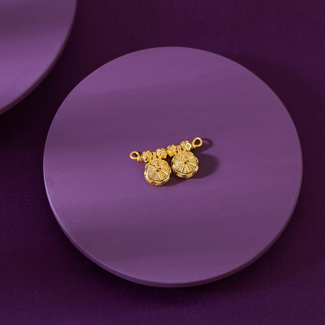 Jyotika Watimani Gold Mangalsutra Pendant