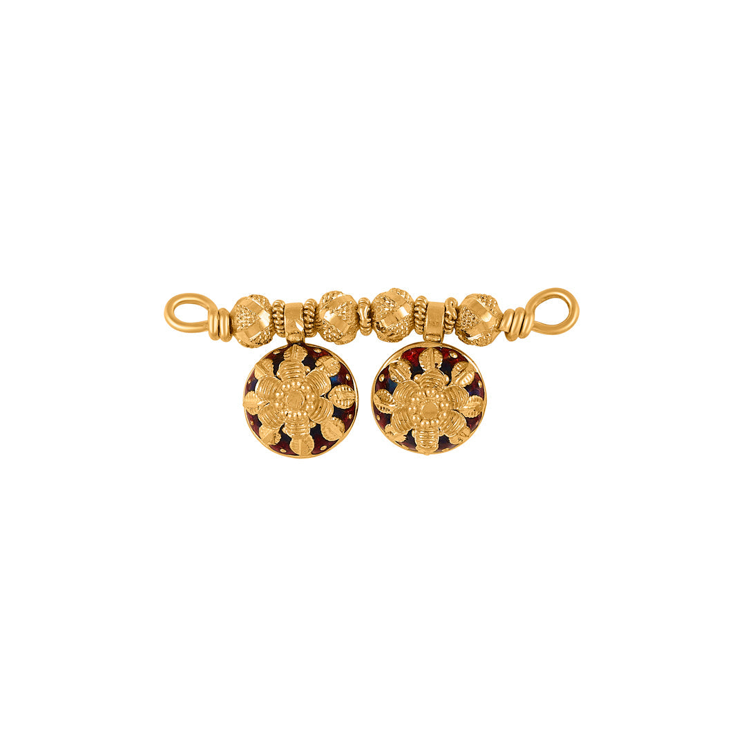 Pushpika Watimani Gold Mangalsutra Pendant
