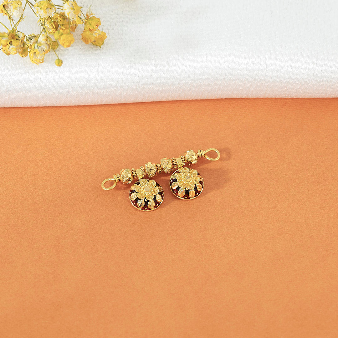 Pushpika Watimani Gold Mangalsutra Pendant