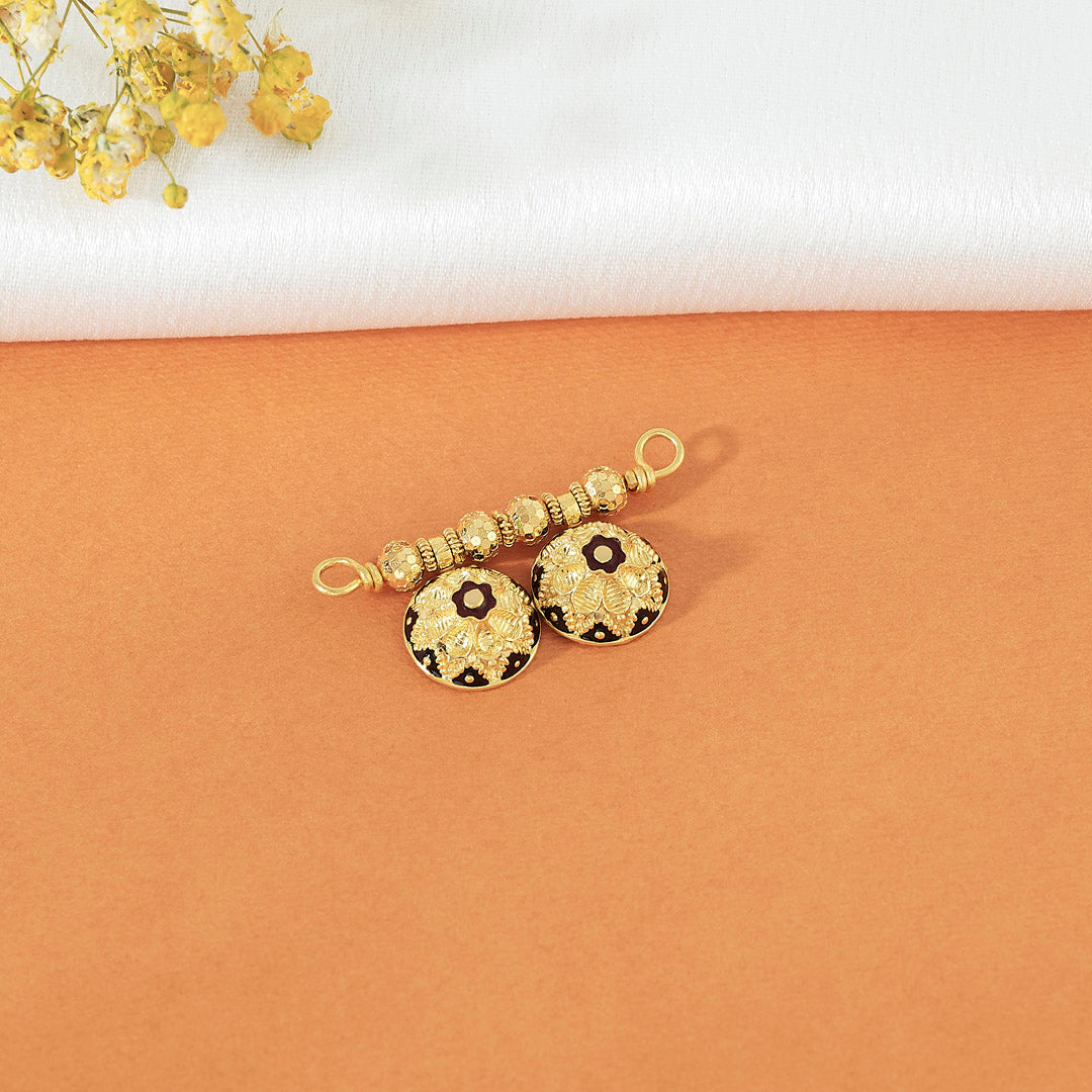 Kusumika Watimani Gold Mangalsutra Pendant