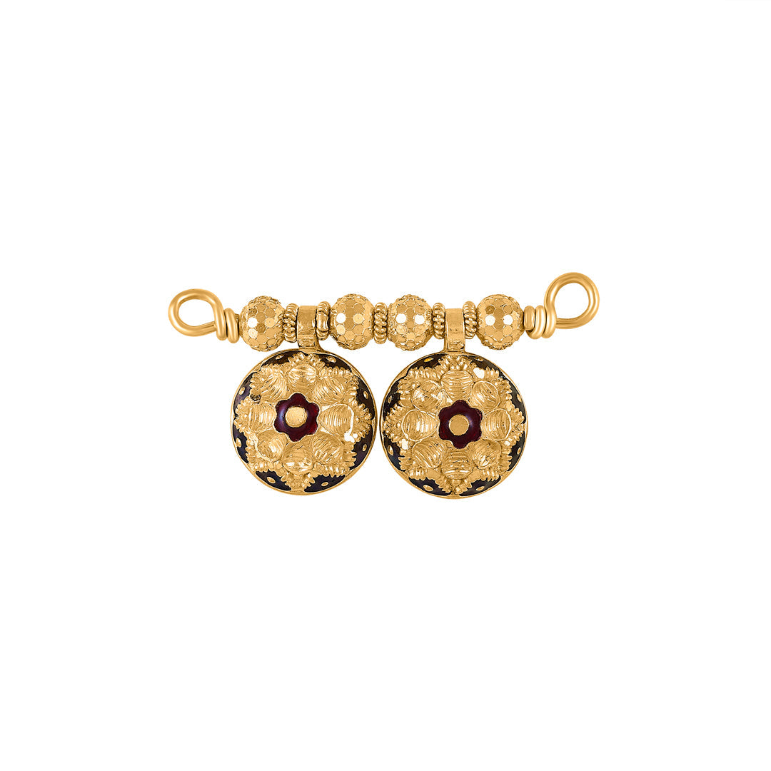 Kusumika Watimani Gold Mangalsutra Pendant