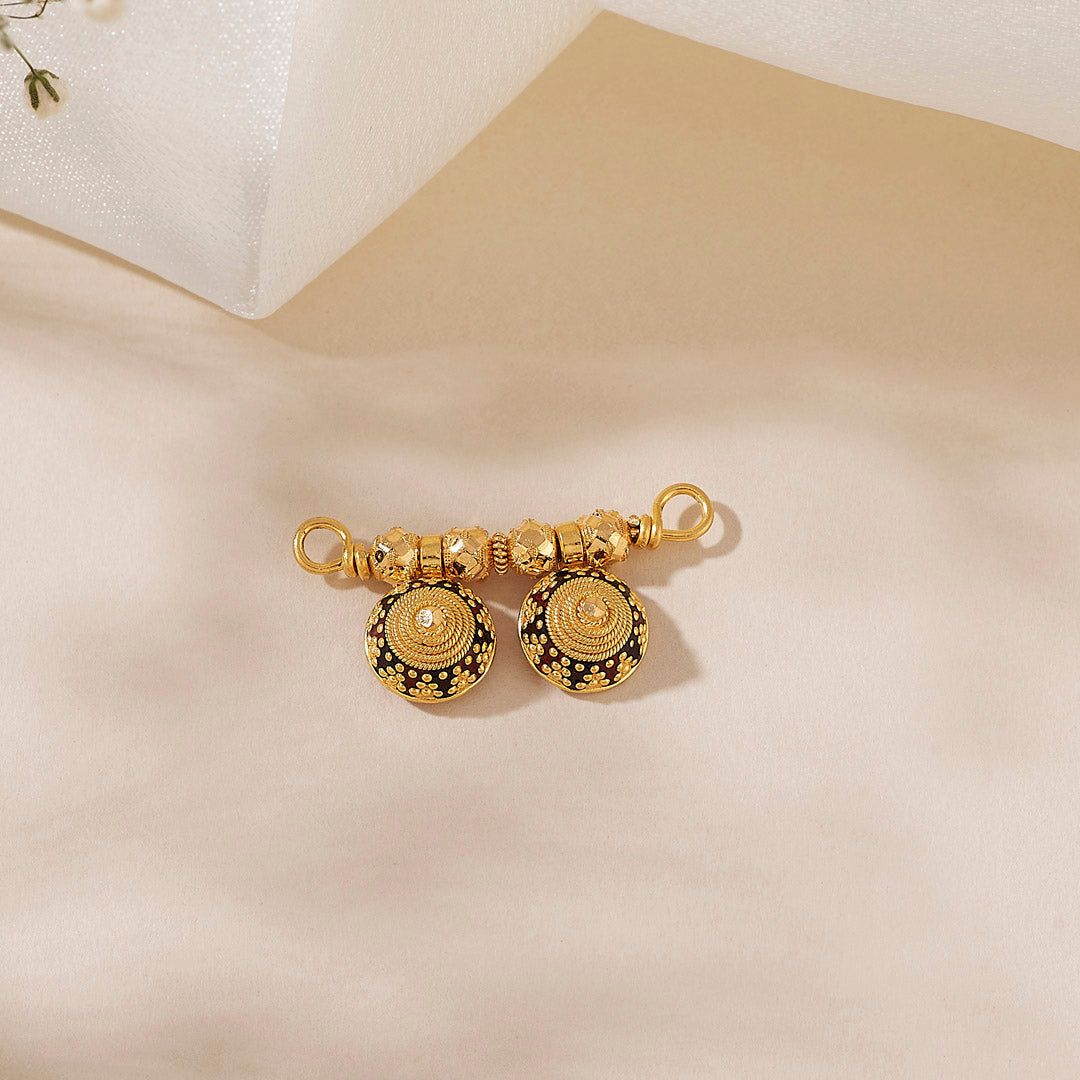 Sumanjali Watimani Gold Mangalsutra Pendant
