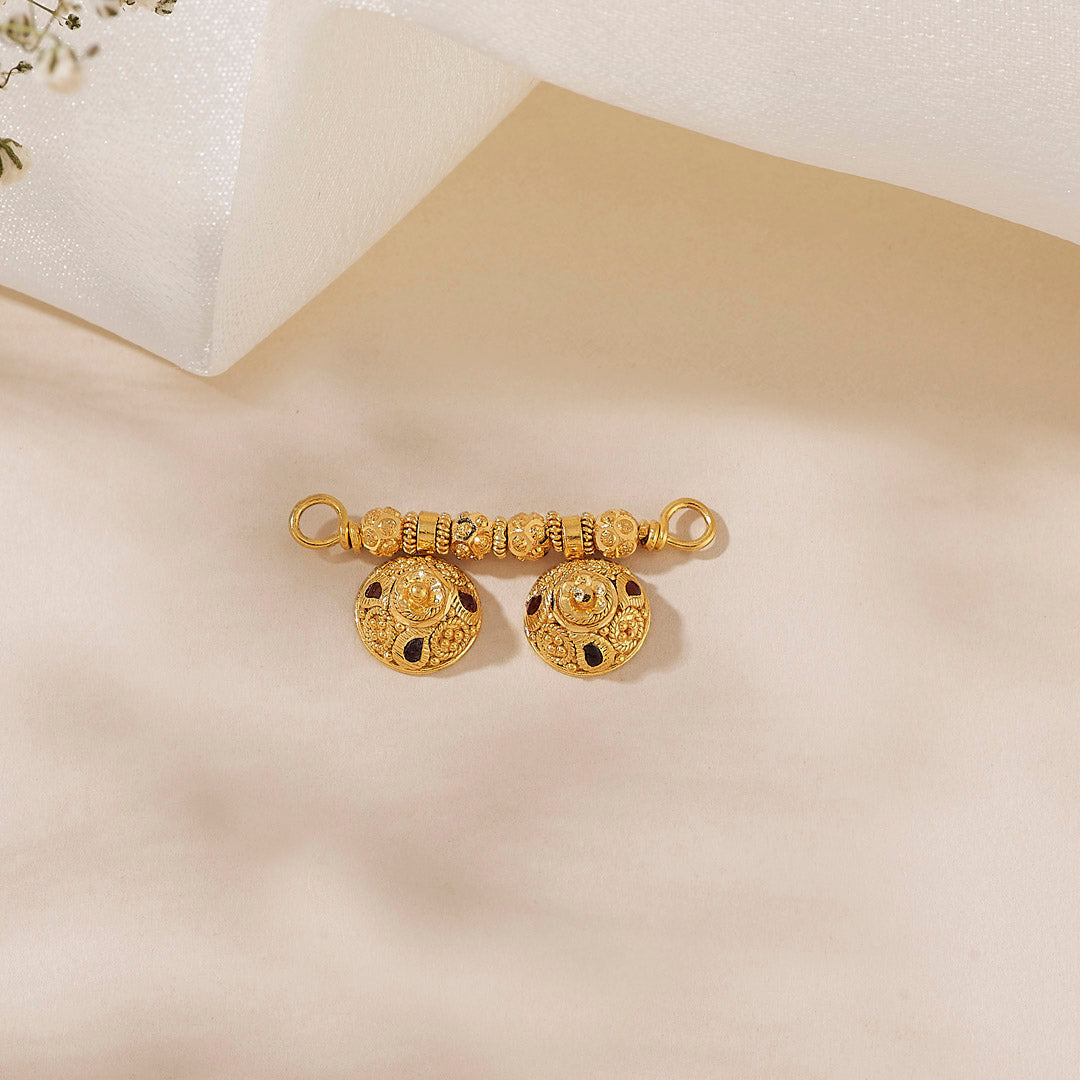 Zariya Watimani Gold Mangalsutra Pendant