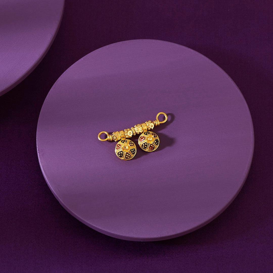 Arunya Watimani Gold Mangalsutra Pendant