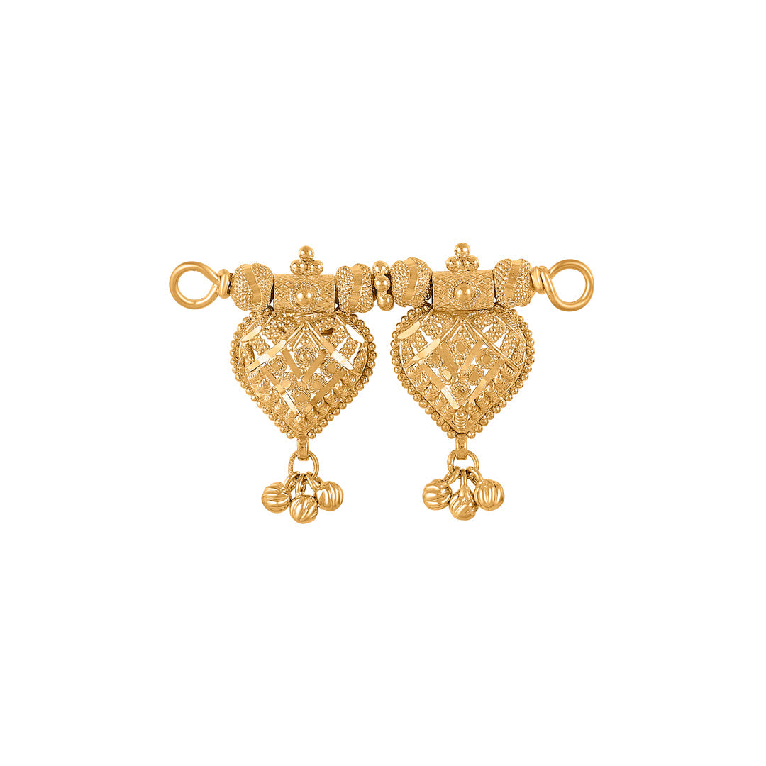 Hearts of Gold Watimani Gold Mangalsutra Pendant
