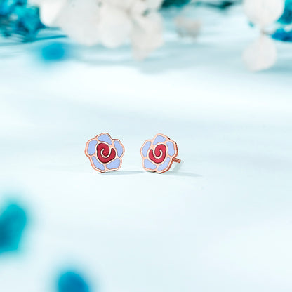 Wildflower Muse Gold Stud Earring For Kids