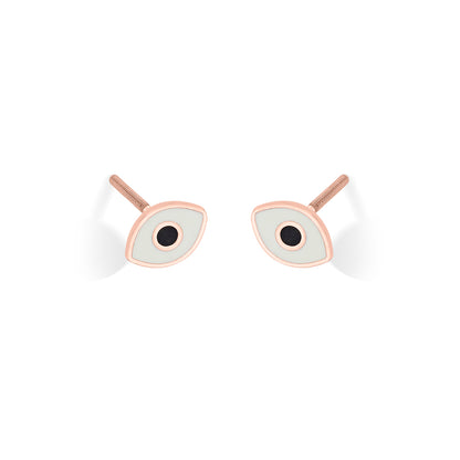 Twinkle Eyes Gold Stud Earring For Kids
