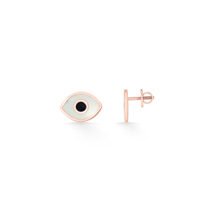 Twinkle Eyes Gold Stud Earring For Kids