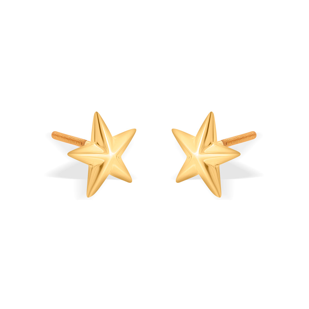 orion star dusk stud gold earring