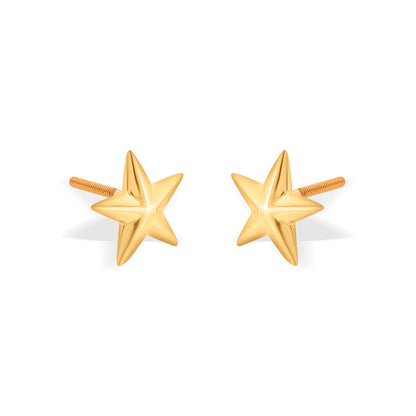 Orion Star Dusk Stud Gold Earring