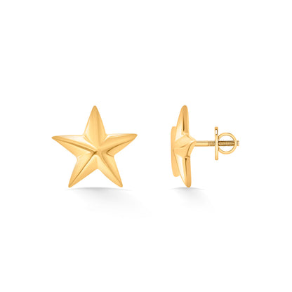 Orion Star Dusk Stud Gold Earring