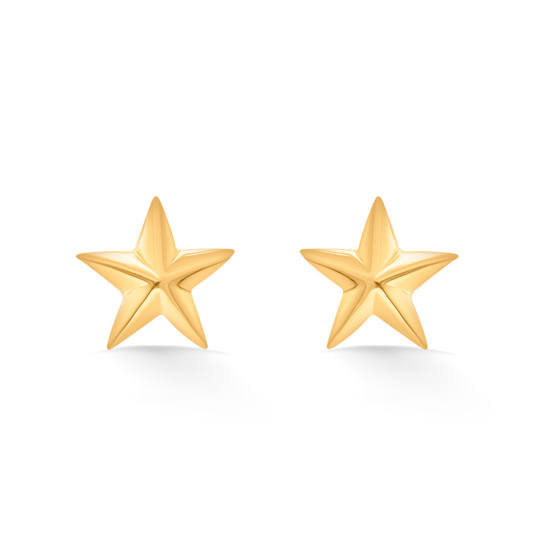 Orion Star Dusk Stud Gold Earring
