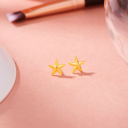 Orion Star Dusk Stud Gold Earring
