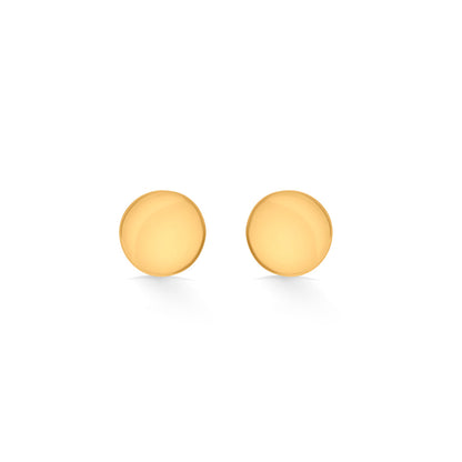 Ember Ring Stud Gold Earring