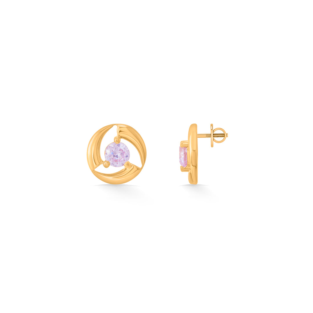 Ember Loop Ember Loop Stud Gold Earring – PNG Jewellers