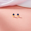 Indigo Nest Stud Gold Earring