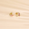 Petalia Curve Studs Gold Earring
