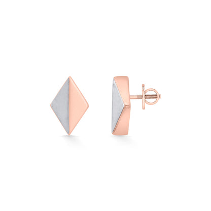 Blush & Steel Hoop & Huggie Gold Earring