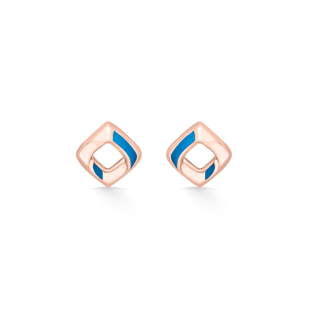 geopop stud gold earring