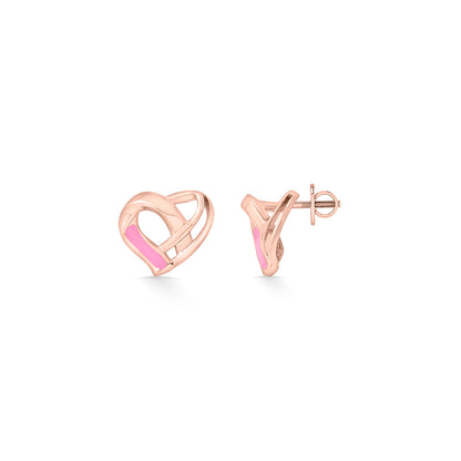 Love Pop Stud Gold Earring