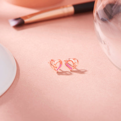 Love Pop Stud Gold Earring