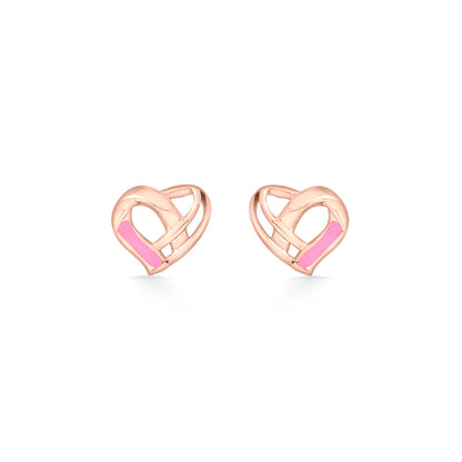Love Pop Stud Gold Earring