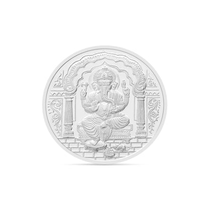 5 gms Ganesha Om Silver Coin
