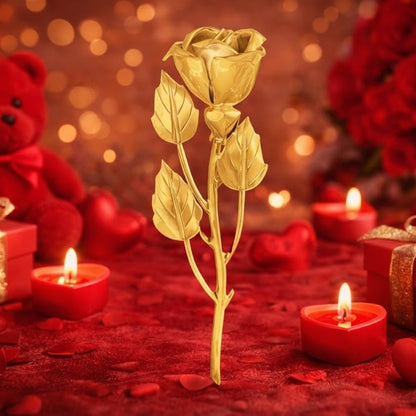 Timeless Rose – A Symbol of Eternal Love (Gold  Plated)